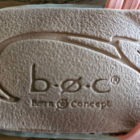 B.O.C. Born Concept Orange Strappy Sandals Women's Size 8M‎ - Picture 5 of 5